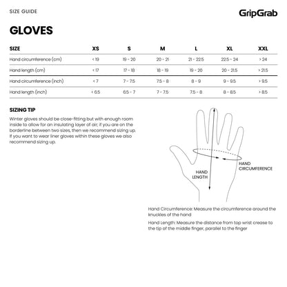 Guanti GRIPGRAB RIDE 2 WATERPROOF Giallo