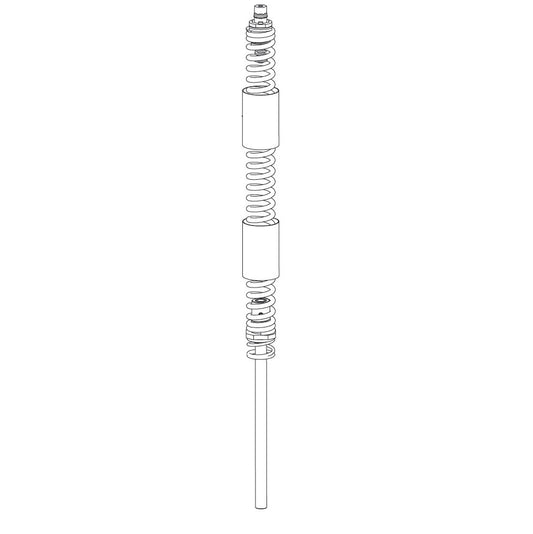 Forcella a molla ROCKSHOX TORA TK (2011)/RECON SILVER B1/XC32 A1+/XC32 A1+ 100mm X-Soft