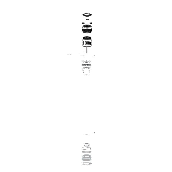 Kit molla pneumatica completa SOLO AIR ROCKSHOX 150 mm-27,5"/29" #11.4018.010.229