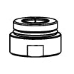 Testa di tenuta della cartuccia ROCKSHOX CHARGER (x10) per forcella PIKE A1-A2 (2014-2017) #11.4018.071.000