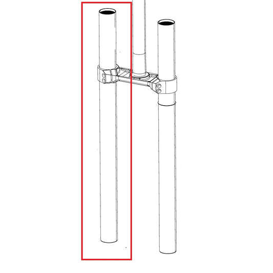 Pistoncino dritto per forcella ROCKSHOX BOXXER D1 (2024+)