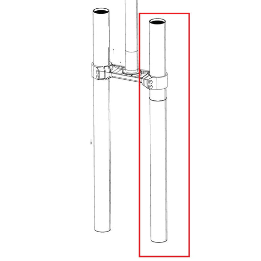 Pistone sinistro per forcella ROCKSHOX BOXXER D1 (2024+)