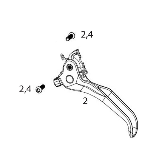Leva freno singola SRAM MAVEN ULTIMATE B1