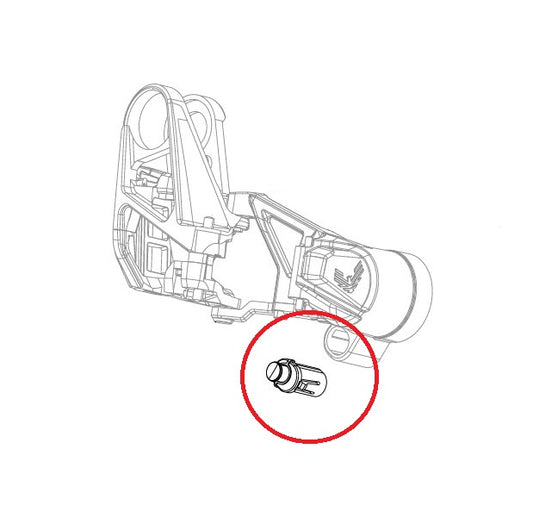 Chiave di regolazione / Blocco gabbia deragliatore posteriore SRAM X0 T-Type Eagle AXS
