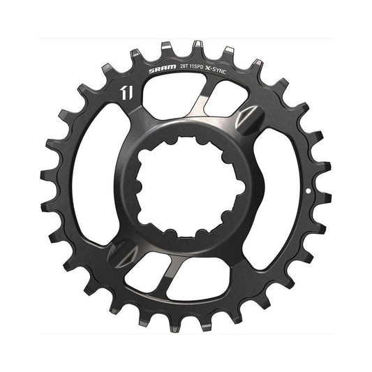 Plateau Mono SRAM X-SYNC 11V Boost Direct Mount Offset 3mm — vue du plateau sur fond blanc