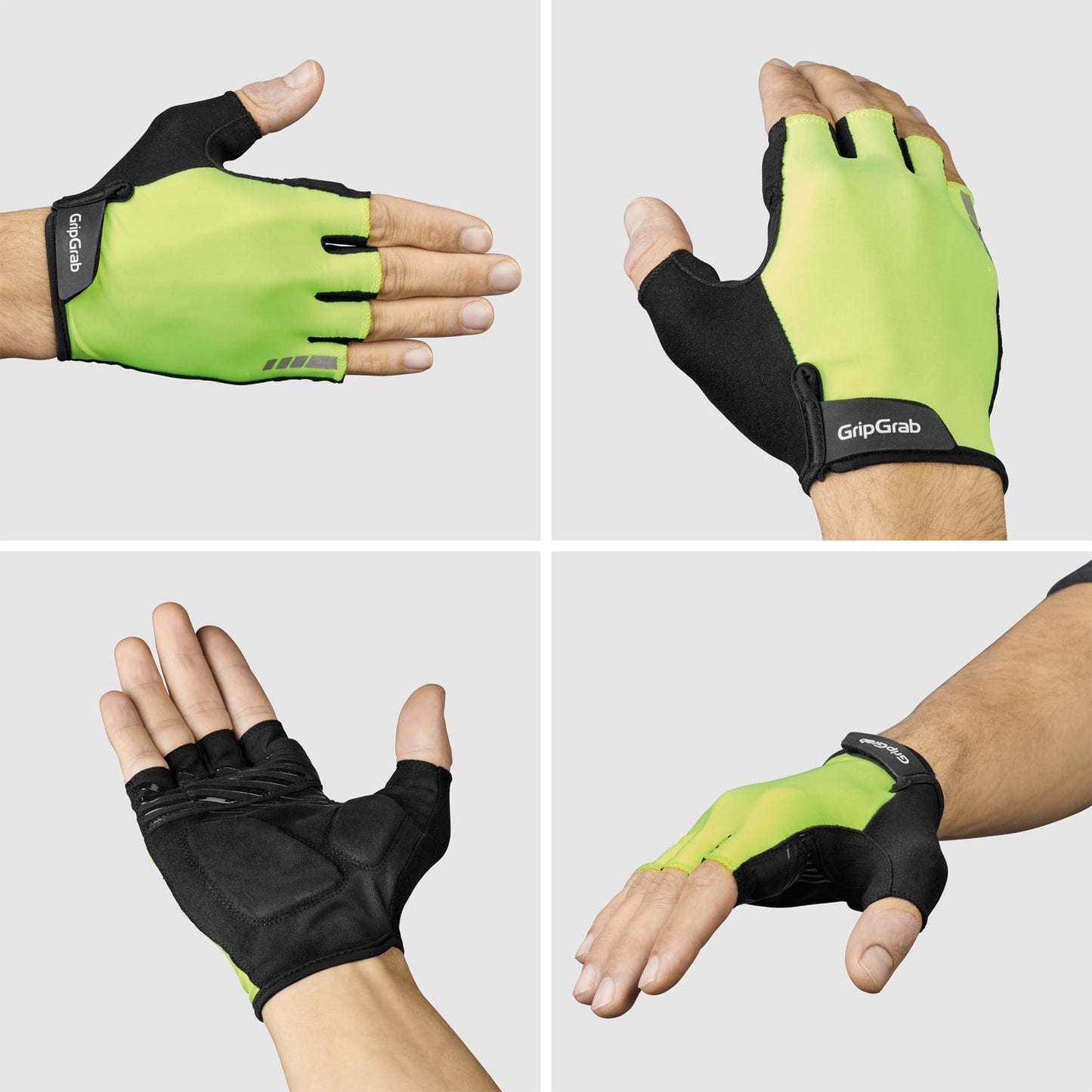 Guanti corti GRIPGRAB RIDE RC MAX Giallo