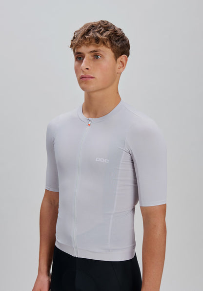 Maillot POC CADENCE Maniche Corte Grigio