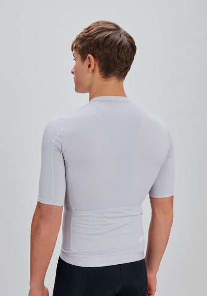 Maillot POC CADENCE Maniche Corte Grigio