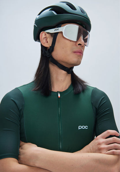 Maglia POC CADENCE Maniche Corte Verde