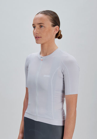 Maglia POC CADENCE Donna Maniche Corte Grigio