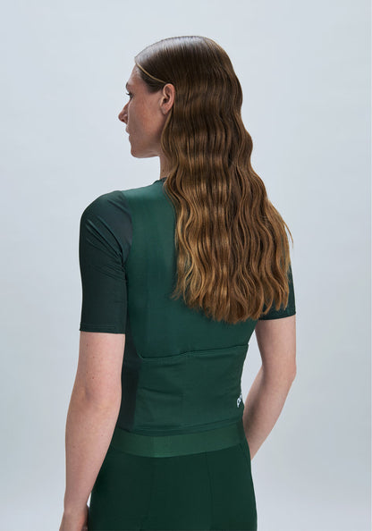 Maglia POC CADENCE Donna Maniche Corte Verde