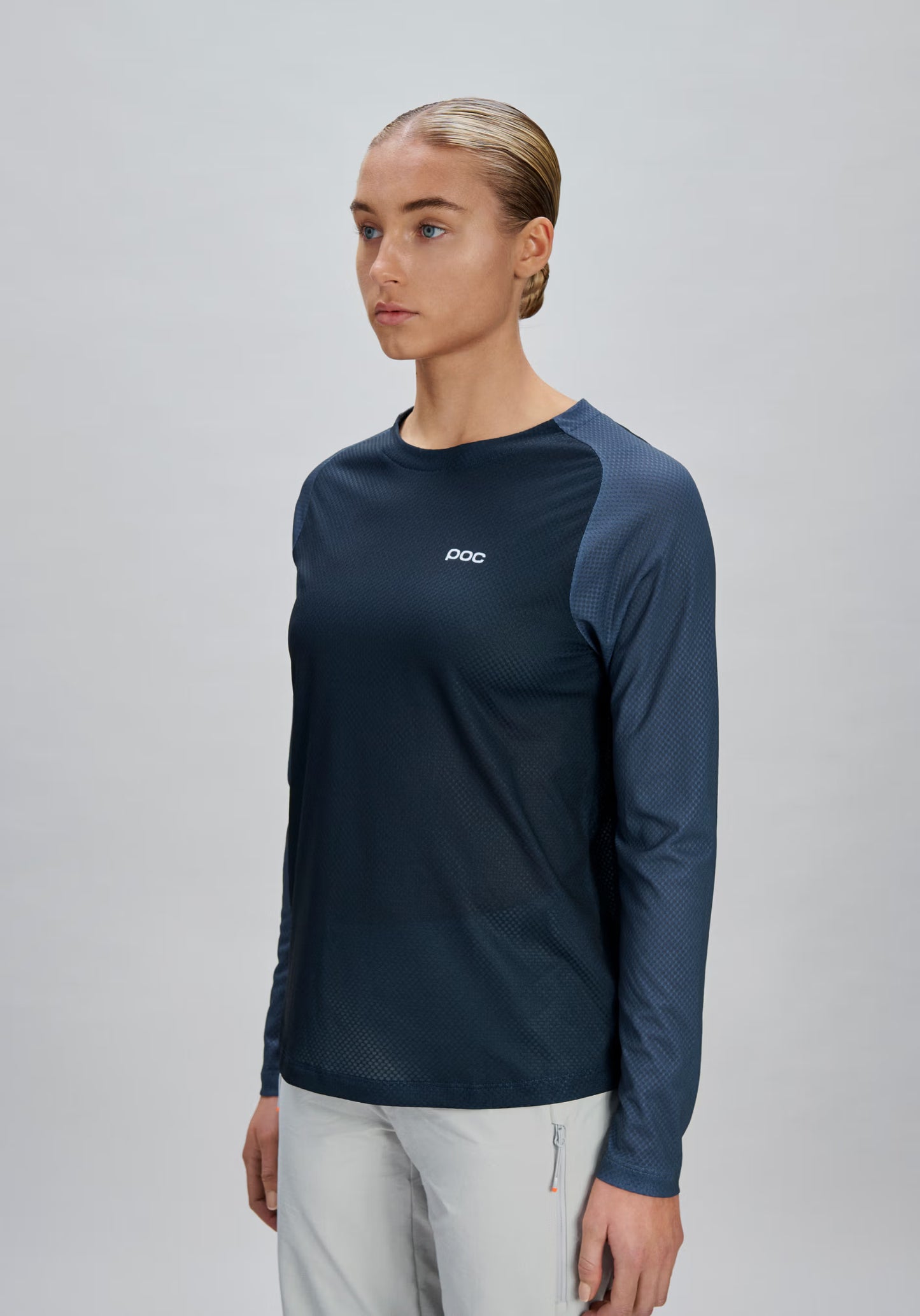 Maglia a maniche lunghe POC MOTION AIR Donna Navy
