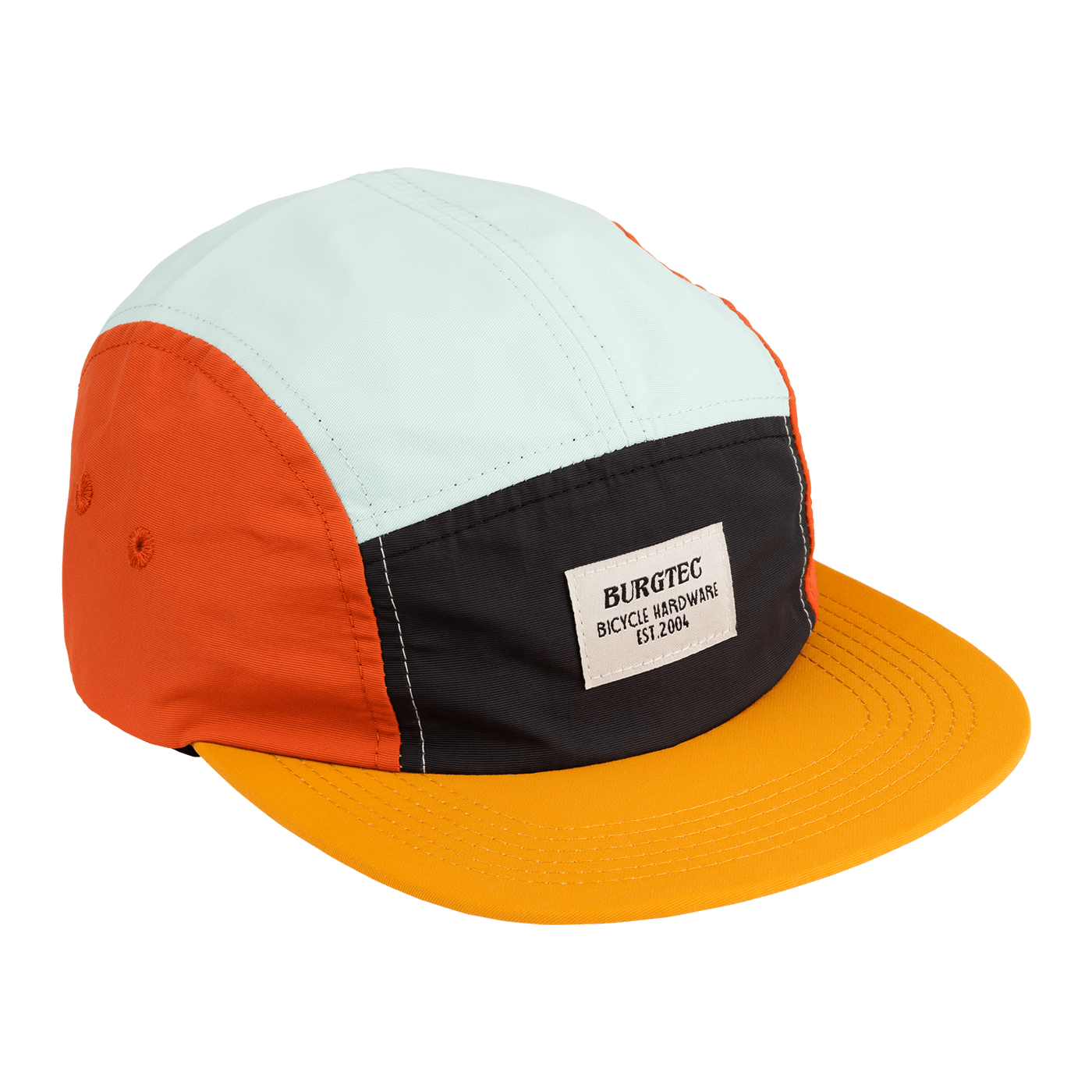 Cappellino BURGTEC ARCADE FIVE PANEL Senape