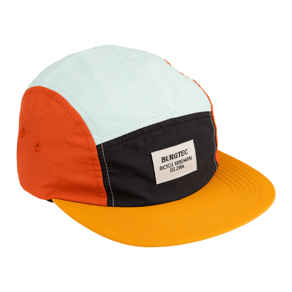 Cappellino BURGTEC COURIER FIVE PANEL Senape
