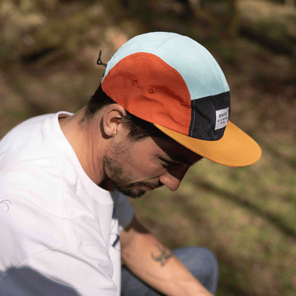 Cappellino BURGTEC COURIER FIVE PANEL Senape