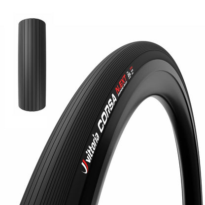 Copertone VITTORIA CORSA N.EXT WIDE Graphene G2.0 Tubeless Ready nero