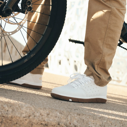 Scarpe MTB CRANKBROTHERS STAMP STREET FABIO WIBMER FLAT Bianco