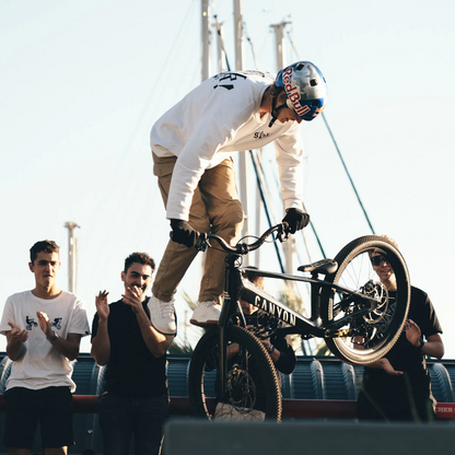 Scarpe MTB CRANKBROTHERS STAMP STREET FABIO WIBMER FLAT Bianco