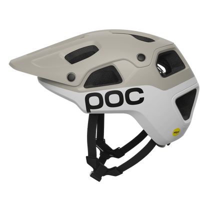 Casco MTB POC CULARIS PURE Grigio/Bianco