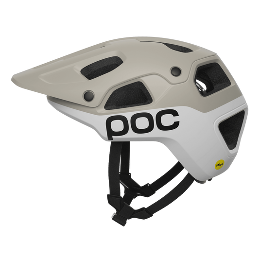 POC CULARIS PURE Casco MTB Grigio/Bianco