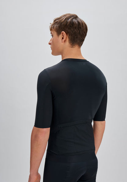 Maillot POC RACEDAY Maniche Corte Nero