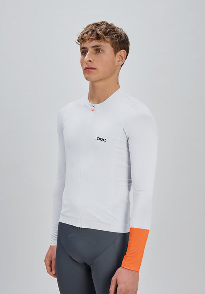 Maglia POC CADENCE Maniche Lunghe Bianco