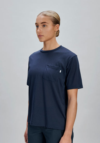 Maglia POC MOTION Maniche Corte Donna Blu Navy