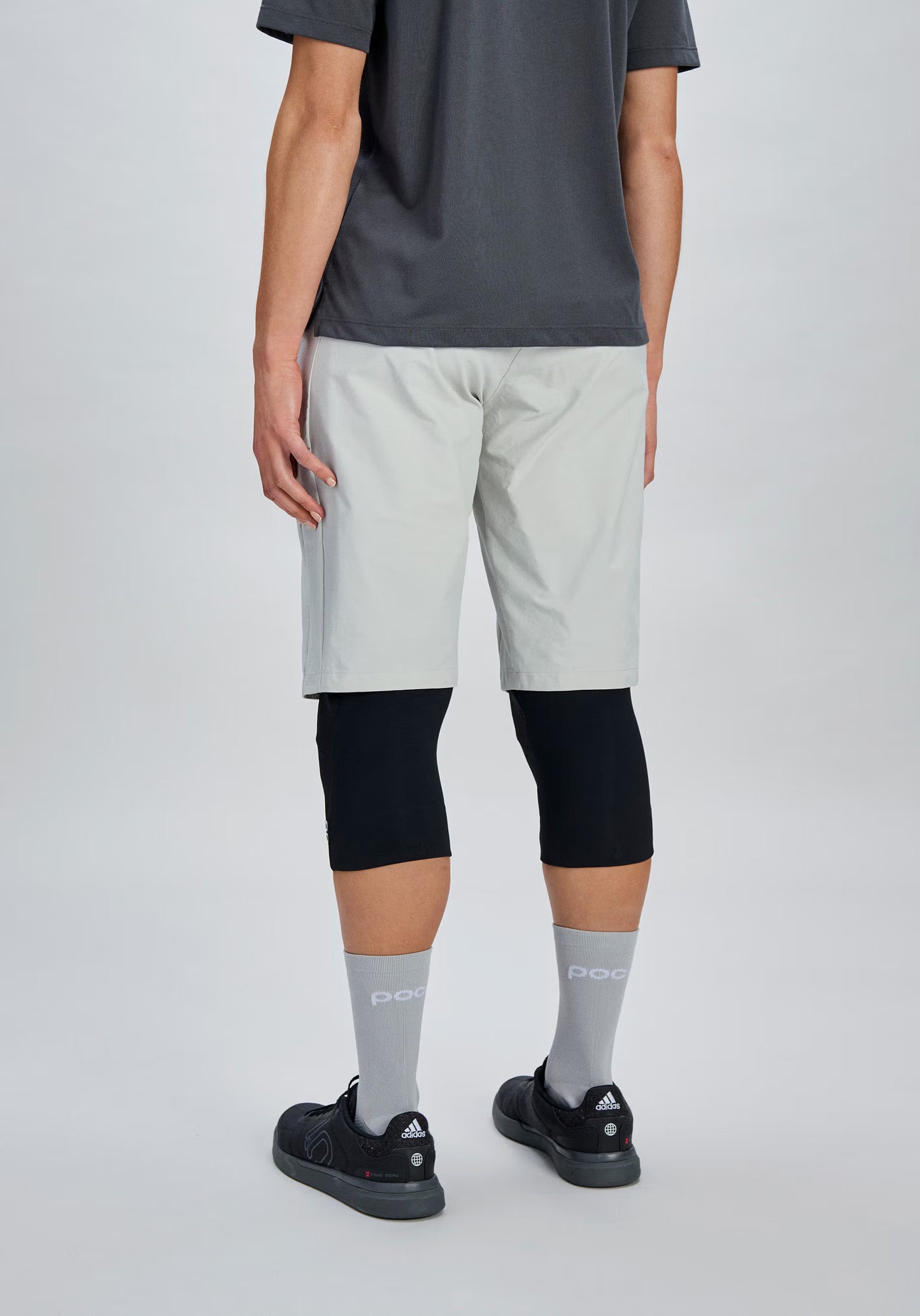 Pantaloncini POC MOTION Donna Grigio