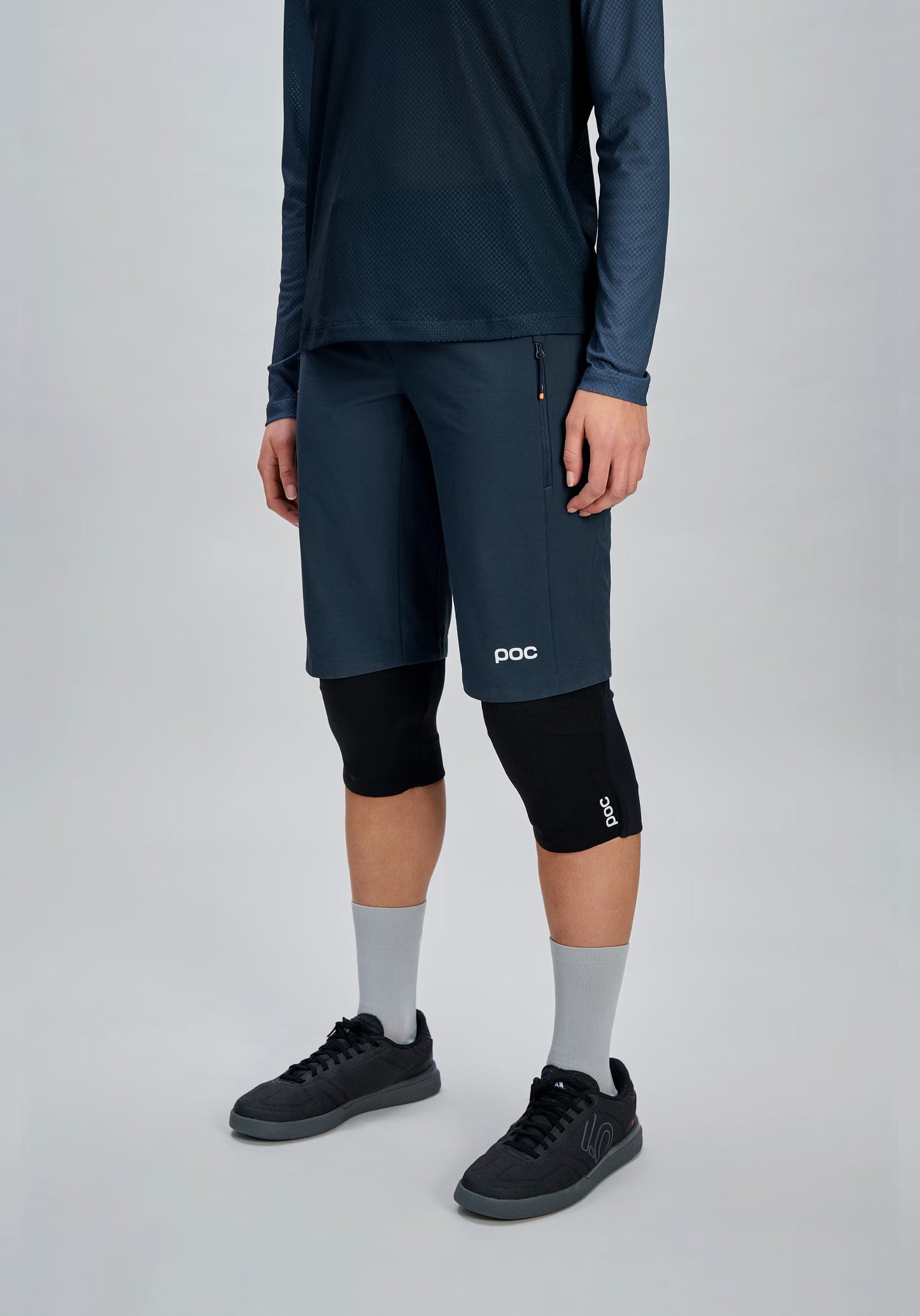 Pantaloncini POC MOTION Donna Navy