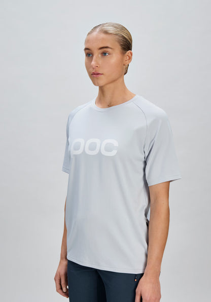 Maillot POC REFORM ENDURO Maniche Corte Donna Grigio Chiaro
