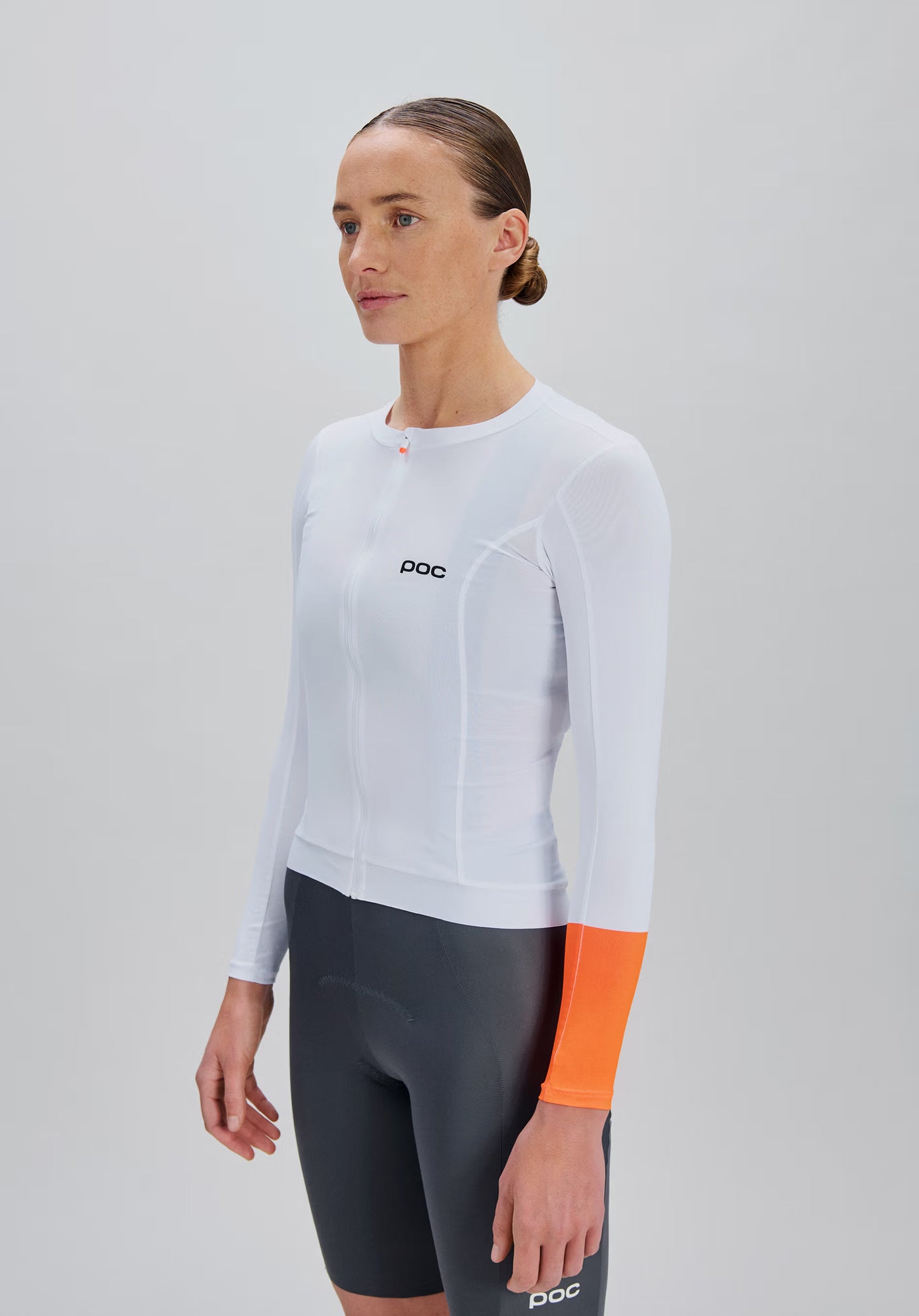 POC CADENCE Maglia a maniche lunghe da donna, bianco