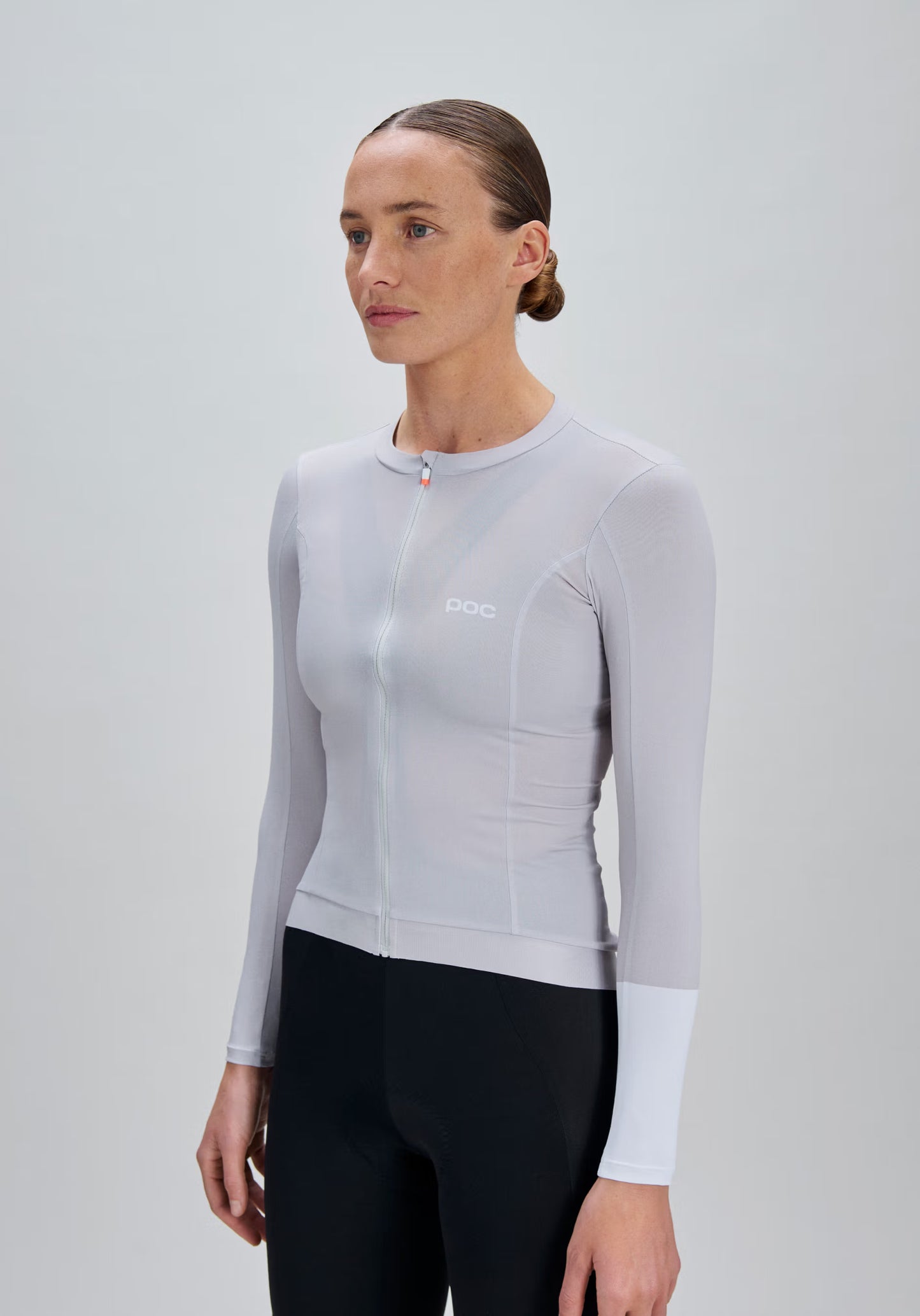 Maglia a maniche lunghe POC CADENCE Donna Grigio
