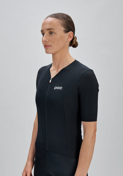 Maglia POC RACEDAY Donna Maniche Corte Nero