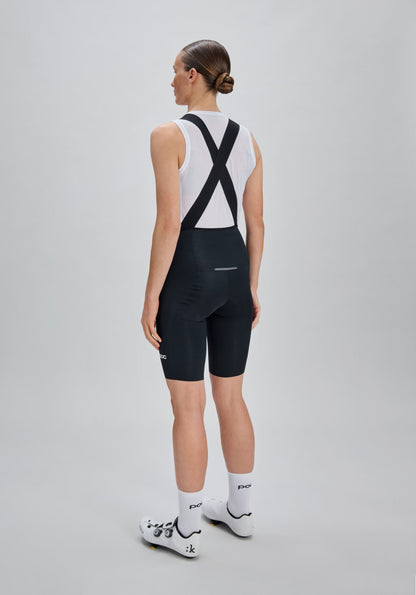 Salopette Corta POC RACEDAY Donna Nero