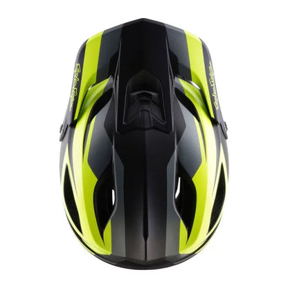 Casco MTB TROY LEE DESIGNS STAGE 2 HIGH VIZ Carbone/Giallo