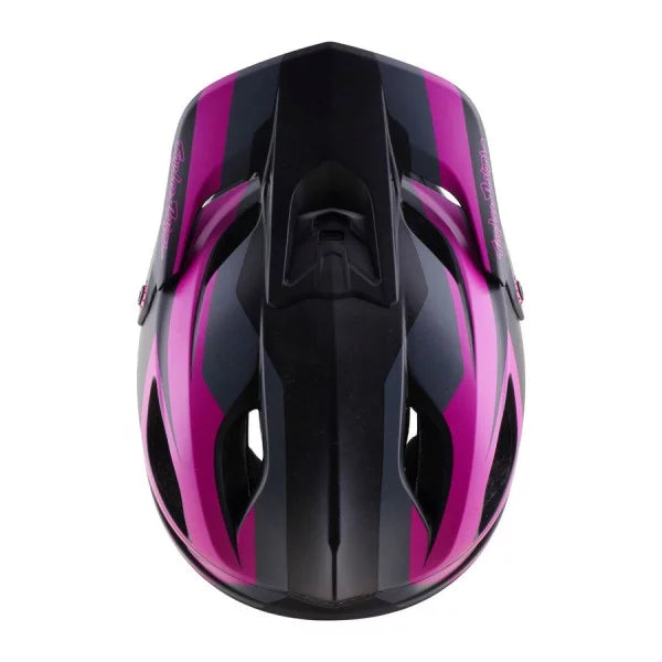 Casco MTB TROY LEE DESIGNS STAGE 2 HIGH VIZ Grigio/Neon Fucsia