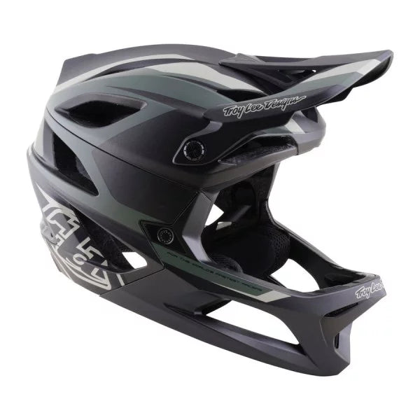 Casco MTB TROY LEE DESIGNS STAGE 2 HIGH VIZ Kaki/Charcoal