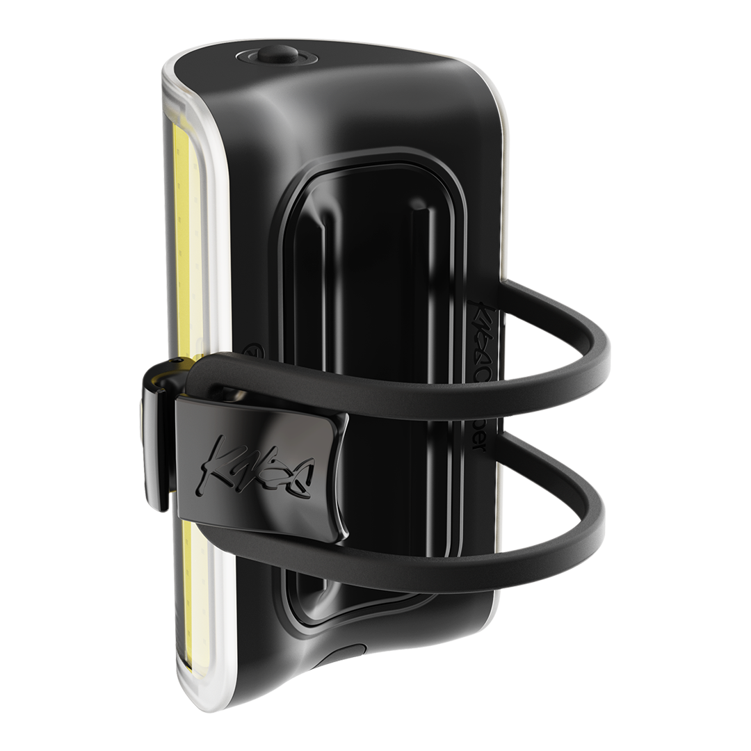Luce anteriore Knog Cobber Reflex, sistema di fissaggio