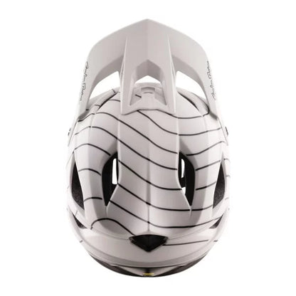 Casco MTB TROY LEE DESIGNS STAGE STUNT AIRWAVES PUMICE MIPS Bianco/Nero
