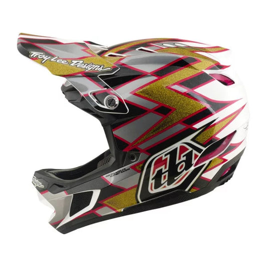 Casco MTB TROY LEE DESIGNS D4 COMPOSITE MIPS FLUSH Nero/Dorato