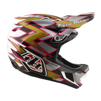 Casco MTB TROY LEE DESIGNS D4 COMPOSITE MIPS FLUSH Nero/Dorato