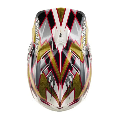 Casco MTB TROY LEE DESIGNS D4 COMPOSITE MIPS FLUSH Nero/Dorato