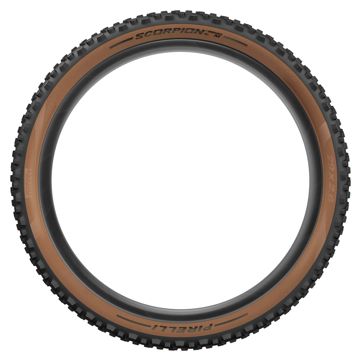 Copertone PIRELLI SCORPION ENDURO M CLASSIC 29x2.60 HardWall Tubeless Ready pieghevole marrone
