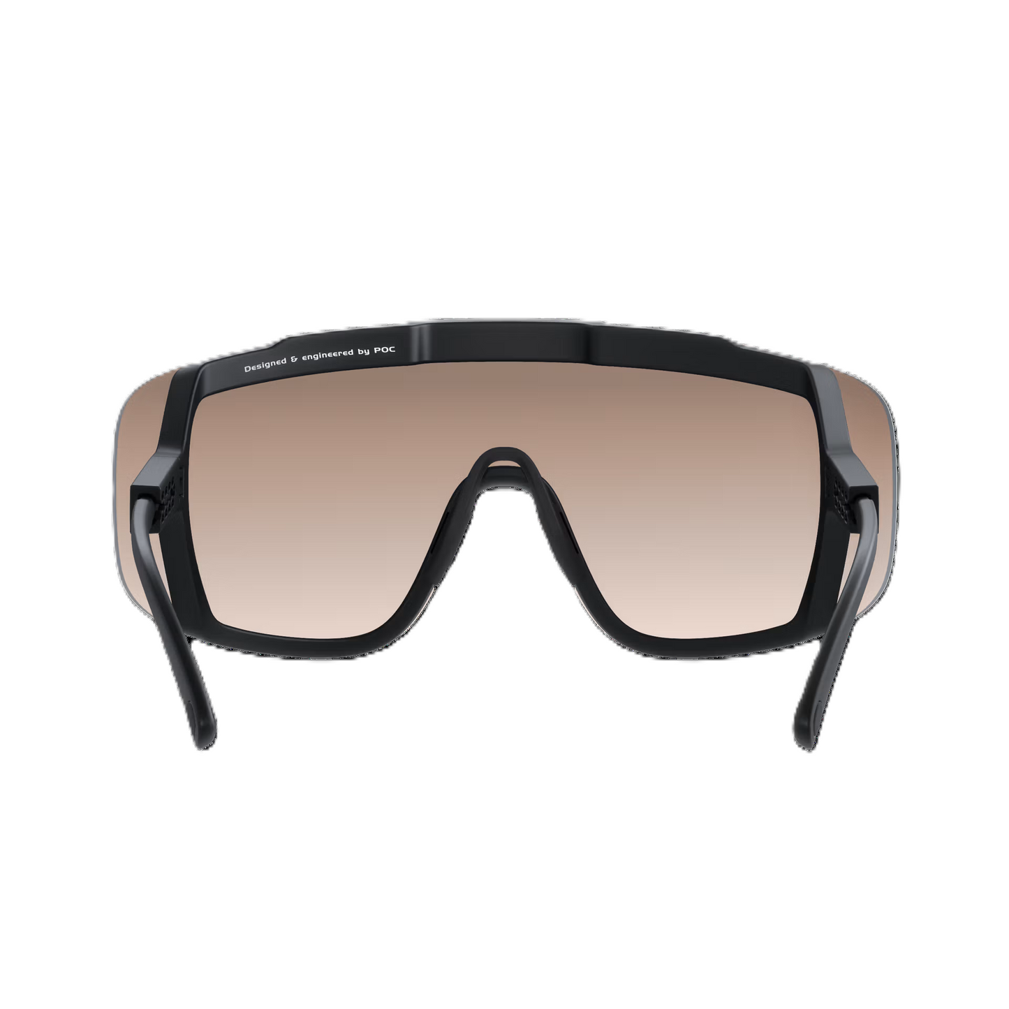 POC DEVOUR Occhiali Black Clarity Trail Lente argento parzialmente soleggiata