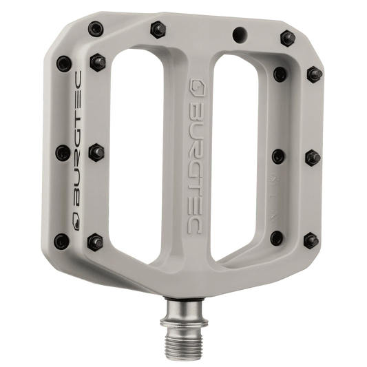 Pedali piatti BURGTEC MK4 Composite Nase Grey
