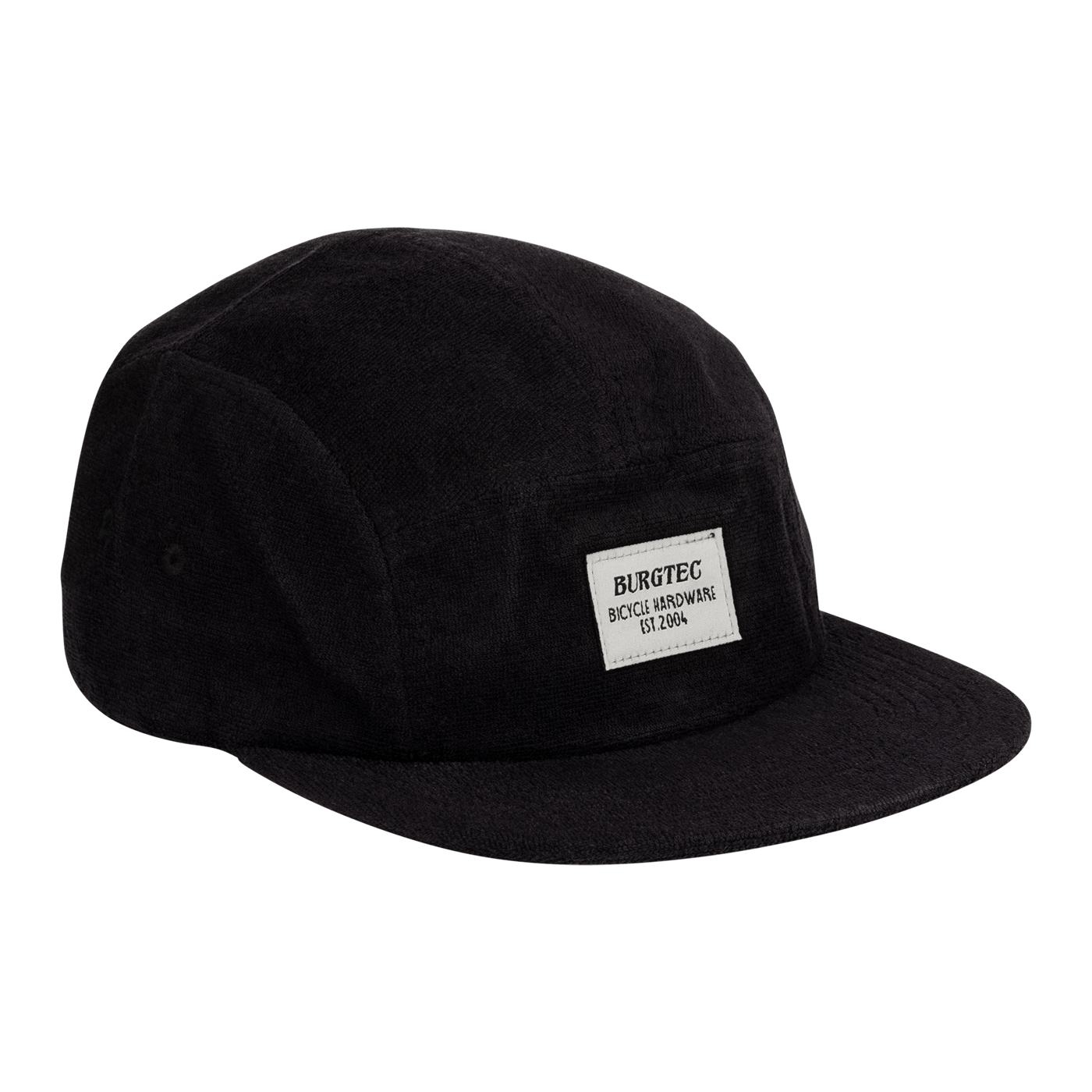 Cappellino BURGTEC ARCADE FIVE PANEL Nero