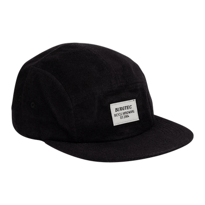 Cappellino BURGTEC ARCADE FIVE PANEL Nero
