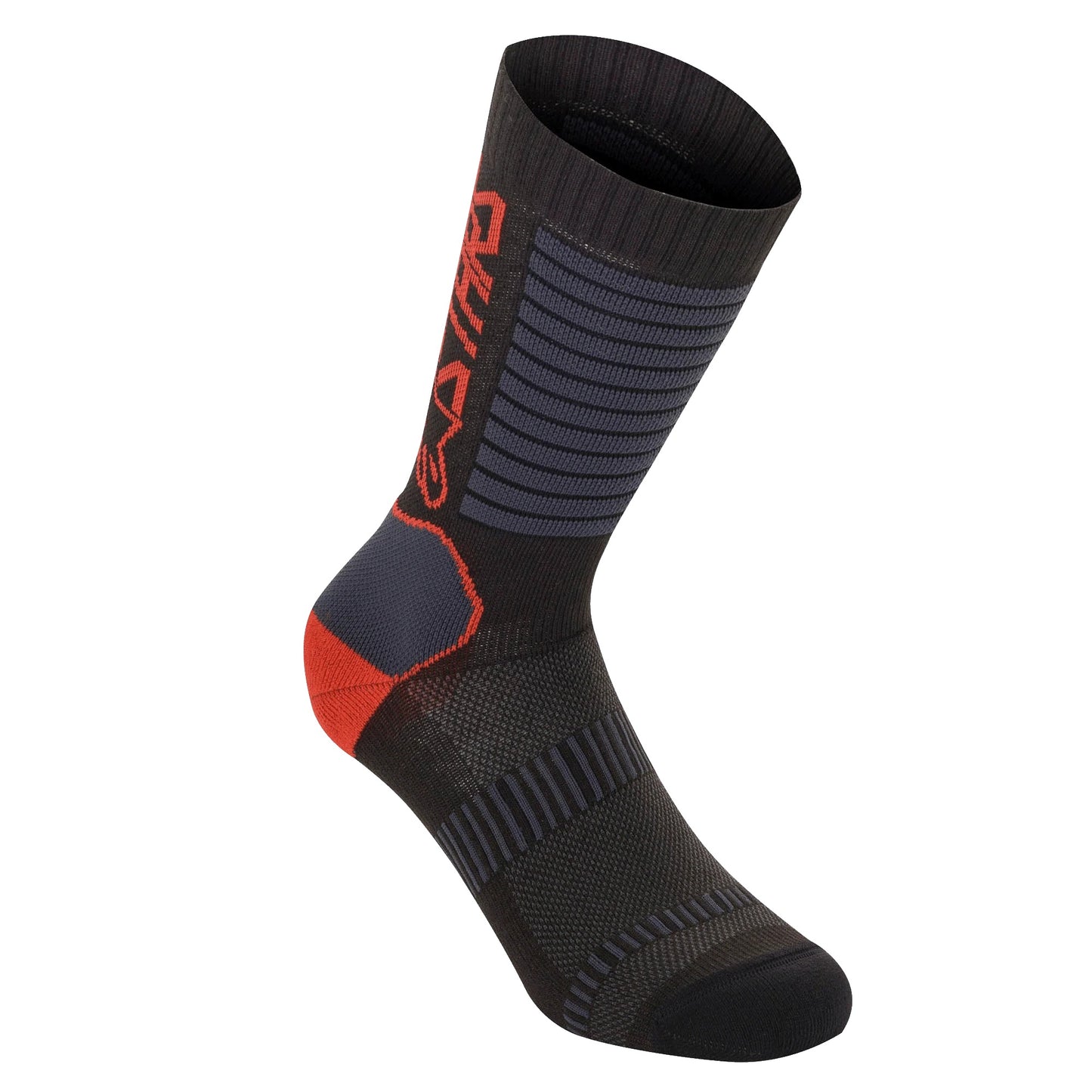 ALPINESTARS PARAGON LITE 19 Calzini Nero/Rosso