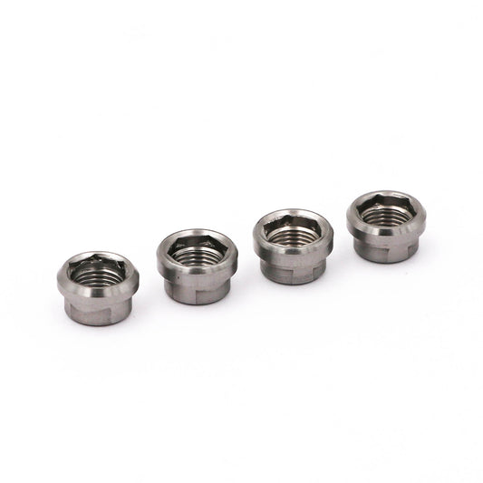 Viti e bussole per corona RENNEN Titanium Regular (x4)