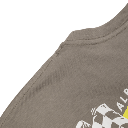T-Shirt BURGTEC ALPINE SPEEDWAY Grigio